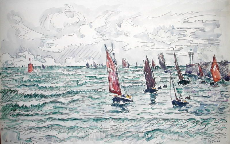 Audierne, Return of the Fishing Boats